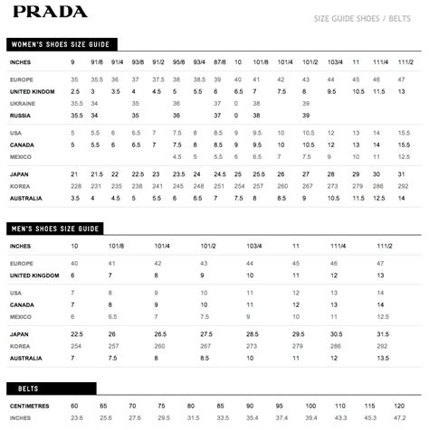 prada size 38.5 conversion|prada waist size chart.